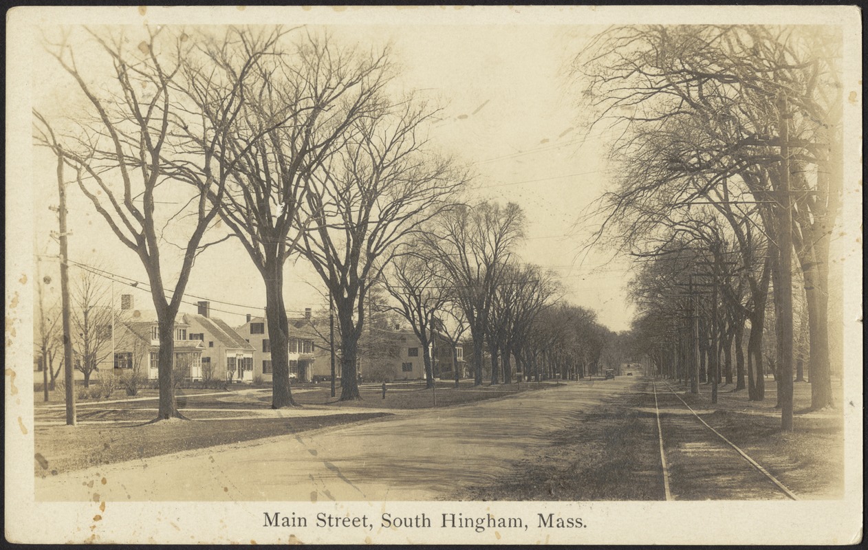 Main Street, South Hingham, Mass. Digital Commonwealth