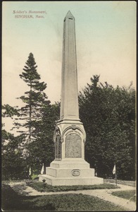 Soldier's monument, Hingham, Mass.