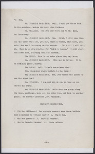 Sacco-Vanzetti Case Records, 1920-1928. Defense Papers. Ballistics Testimony, n.d. Box 15, Folder 2, Harvard Law School Library, Historical & Special Collections