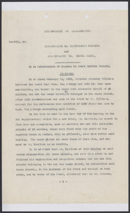 Sacco-Vanzetti Case Records, 1920-1928. Defense Papers. Statement in re: Substitution of Barrels in Court Exhibit Pistols, March 25, 1924. Box 15, Folder 8, Harvard Law School Library, Historical & Special Collections