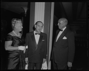 Elizabeth Conlon Kern, Ambassador Avraham Harman, and Harold G. Kern at the third annual Ambassador's Ball