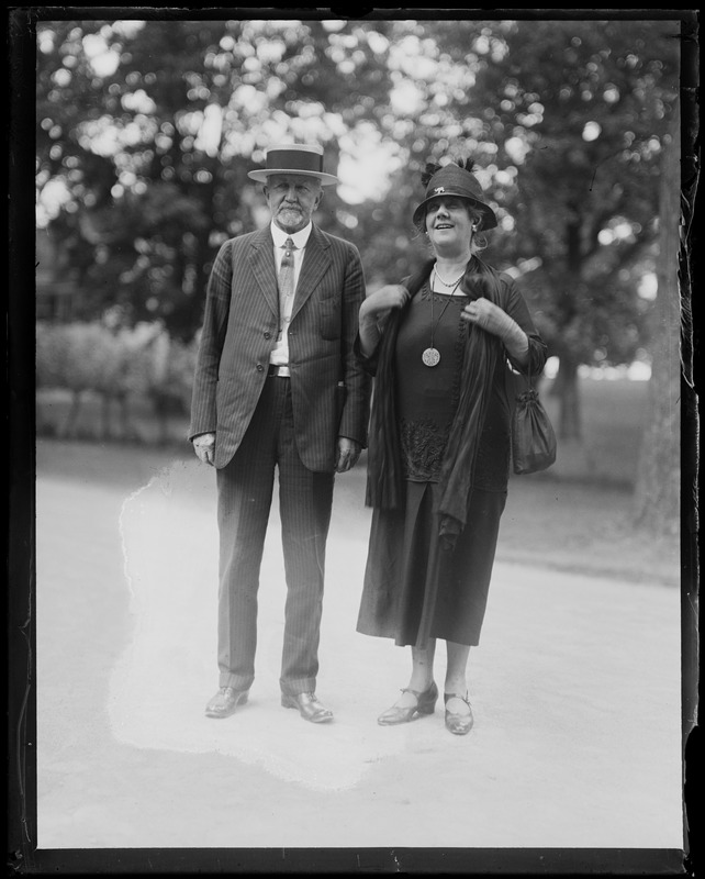 Senator Frederick H. Gillett and his wife Christine Rice Hoar - Digital ...