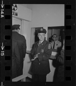 Police officer at Charles Street Jail