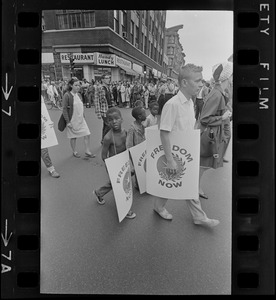 Civil rights parade in Springfield