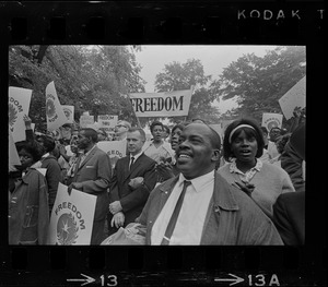 Civil rights parade in Springfield