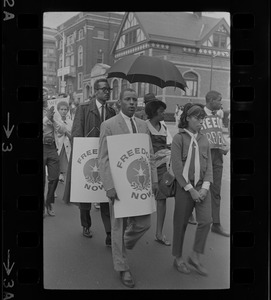Civil rights parade in Springfield