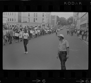 Civil rights parade in Springfield