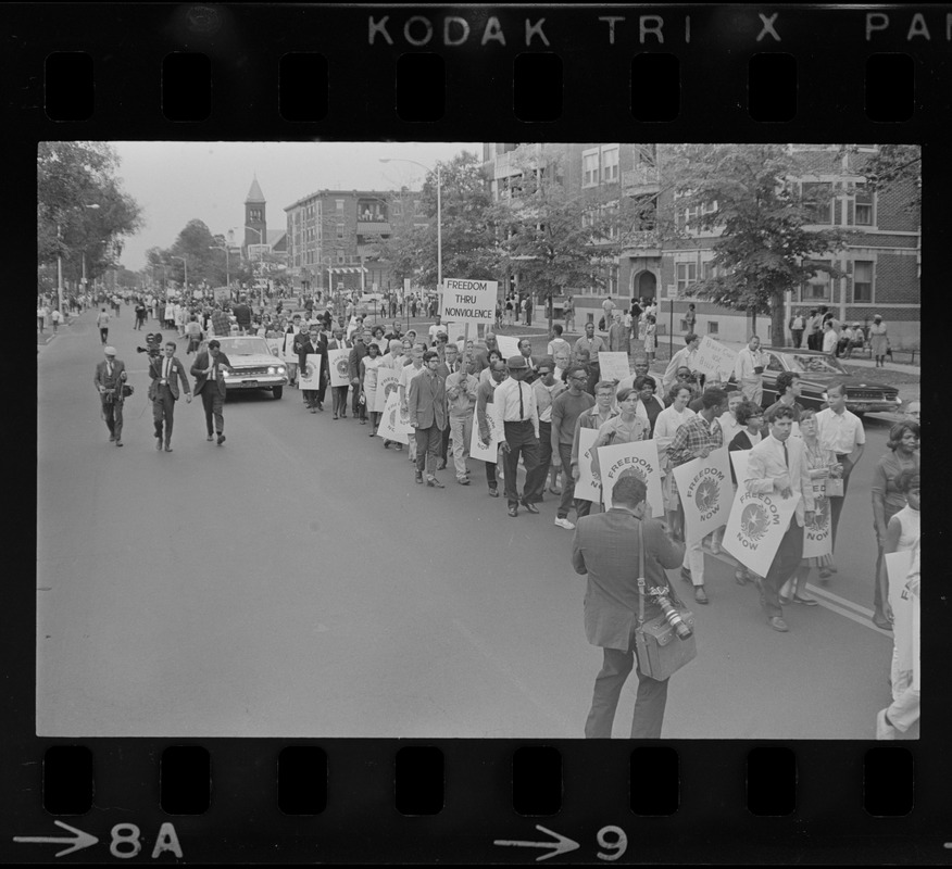 Civil rights parade in Springfield