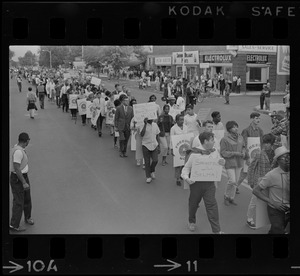 Civil rights parade in Springfield