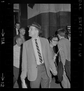 Mitchell Goodman after being was found guilty in "Boston Five" trial