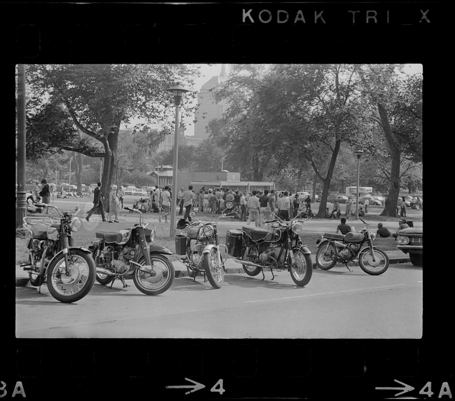 Hippies on Boston Common