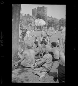 Hippies on Boston Common