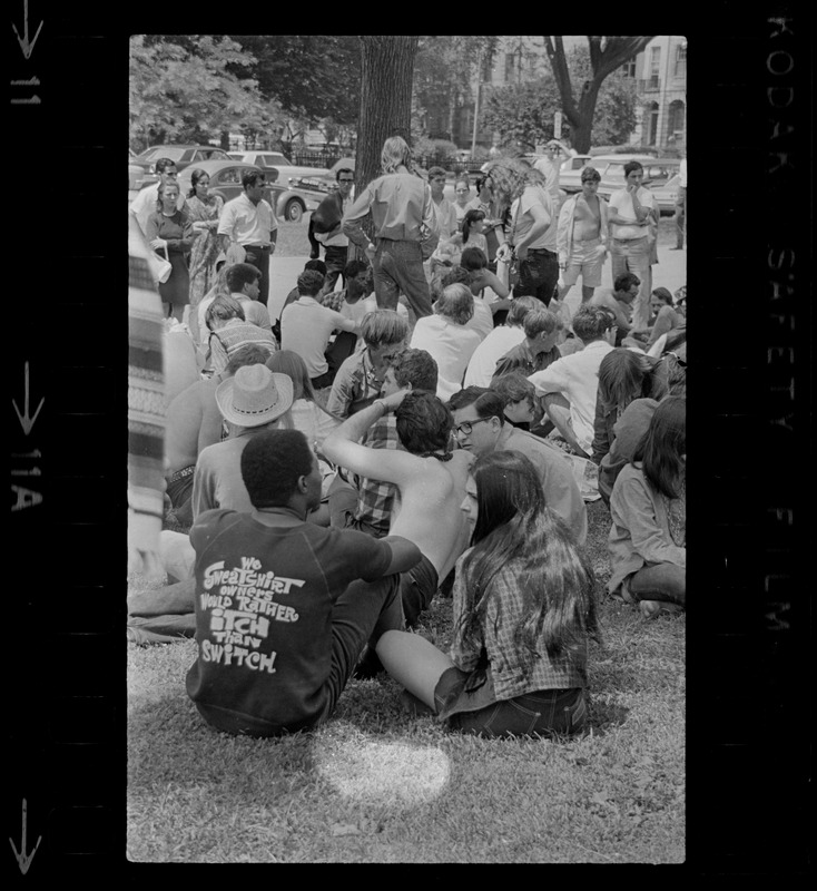 Hippies on Boston Common