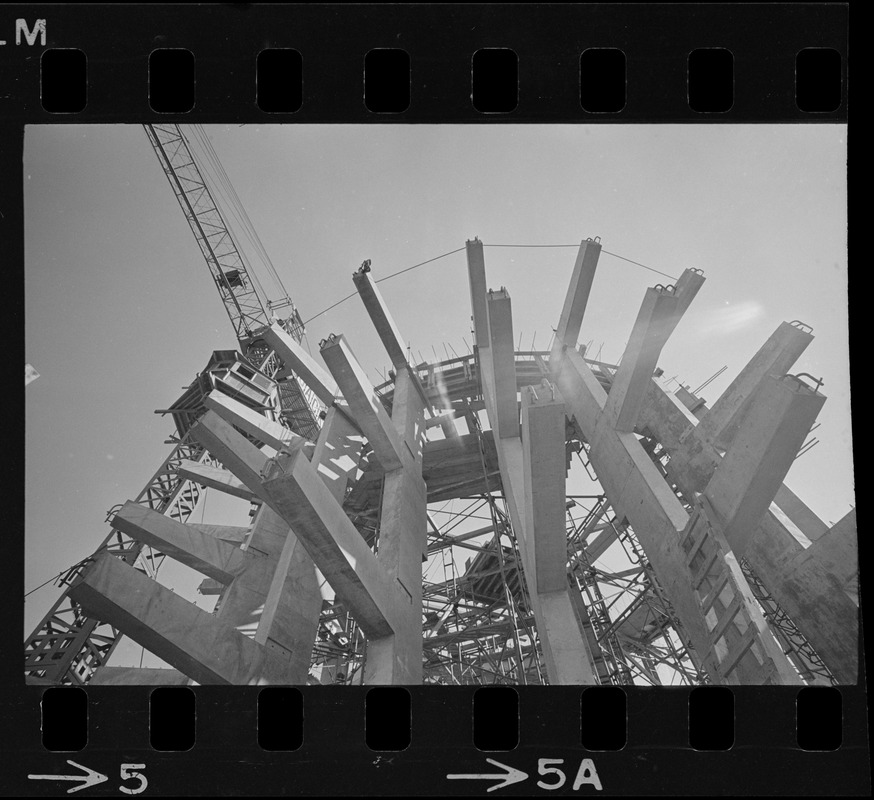 Boston Aquarium building under construction