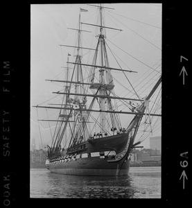 USS Constitution during its annual turnaround