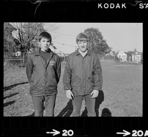 Two unidentified Arlington High School students