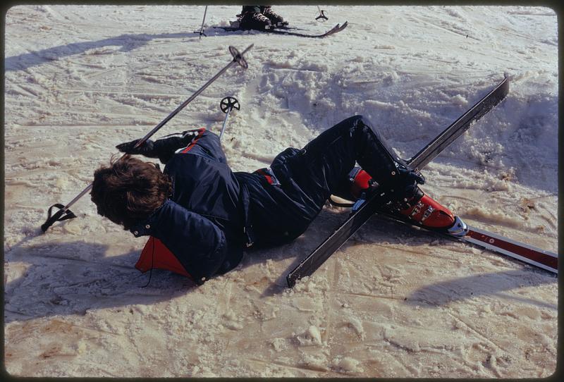 Boston area - Blue Hill ski slopes. 10 miles from center of Boston just across line into Milton - Great Blue Hill ski area maintained by Metropolitan District Commission, available by street car and bus from inner city