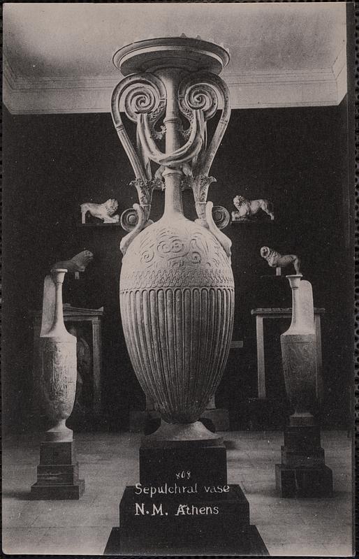 808 sepulchral vase N.M. Athens