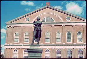 Samuel Adams statue, Faneuil Hall, Boston