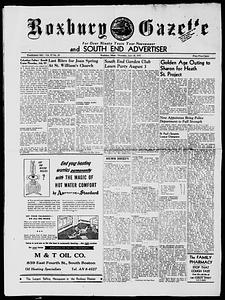 Roxbury Gazette and South End Advertiser, July 18, 1957