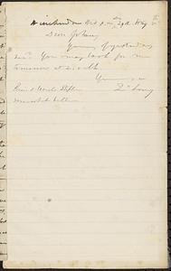 Letter from Zadoc Long to John D. Long, December 29, 1869