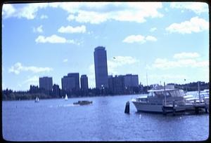 Boston skyline from Nantasket boat