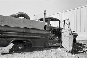 Abandoned truck