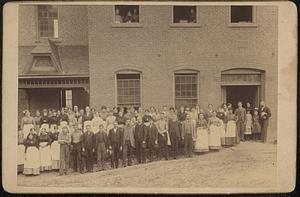 Workers, Bay State Mill, 1885