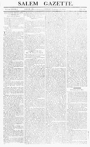 The Salem Gazette