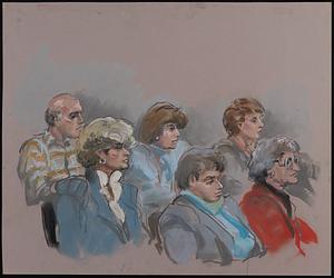 Courtroom scene