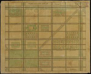 Sectional plan of Pacific Colony site