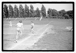 Women's baseball game