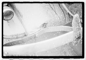 Close up of car bumper