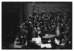 Orchestra performance, Boston Symphony Hall