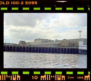 Charlestown, Boston, from Little Mystic Channel