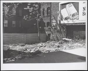 Empty lot, Boston