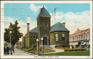 Public library, Everett, Mass.