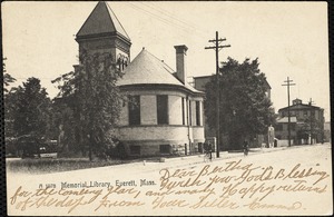 Memorial Library, Everett, Mass.