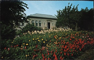 Memorial Library, built 1901, Falmouth, Cape Cod, Mass.