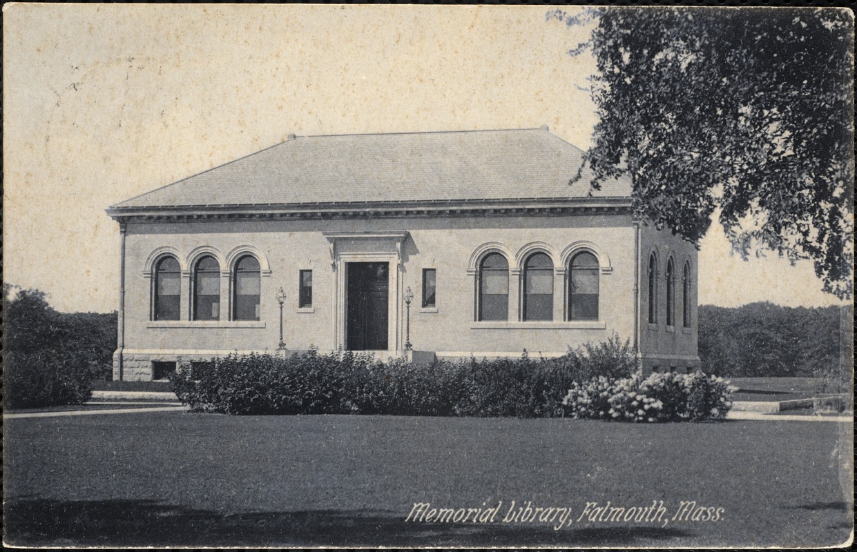 Memorial Library, Falmouth, Mass.