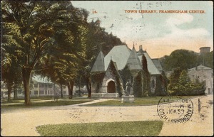 Town library, Framingham Center