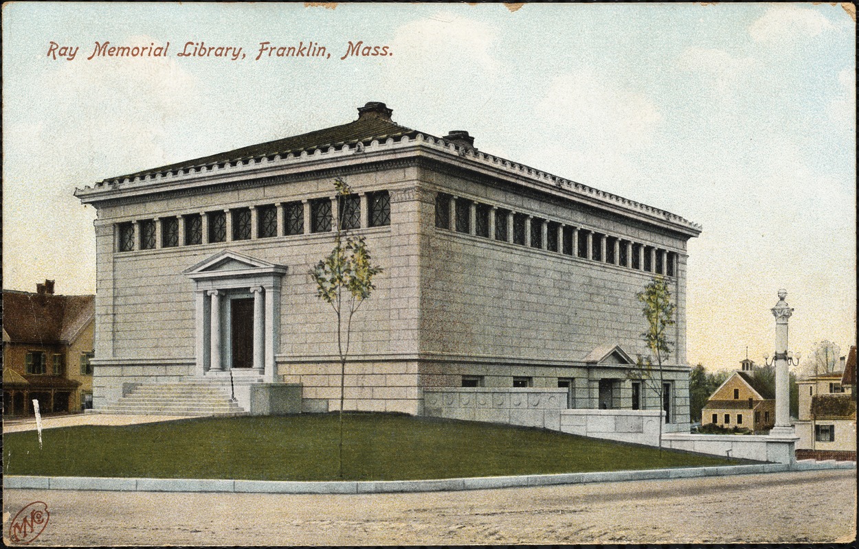 Ray Memorial Library, Franklin, Mass.