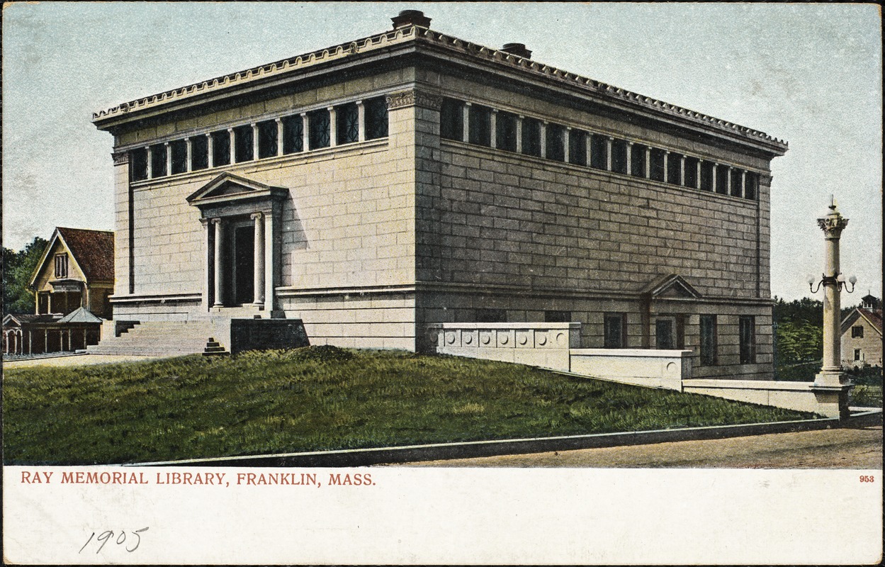 Ray Memorial Library, Franklin, Mass.