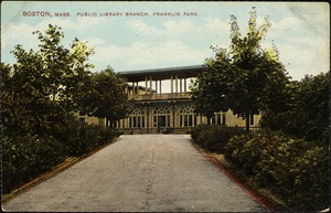 Boston, Mass. Public library branch, Franklin Park
