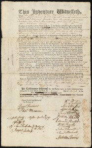 Elizabeth Dennie indentured to apprentice with Samuel Stillman [Stilman] of Boston, 2 March 1779