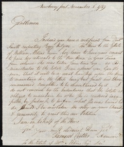 Margarett Kilgore indentured to apprentice with William Atkins of Newburyport, 8 June 1782