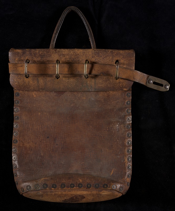 Post office mail pouch, "Thomas Shields Clarke, Lenox, Mass"