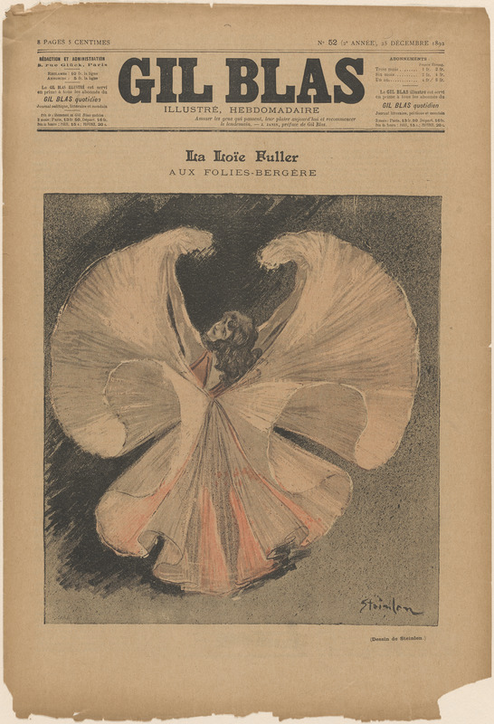 La Loïe Fuller aux Folies Bergère