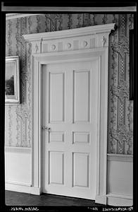 Peirce-Nichols House, interior, door