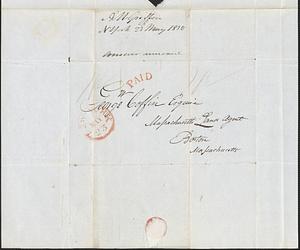 A.W. Griffen to George Coffin, 23 May 1835